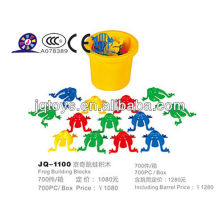 JQ1100 melhores presentes de Natal Crianças não-tóxicos Diy inteligente brinquedo plástico bloco de construção